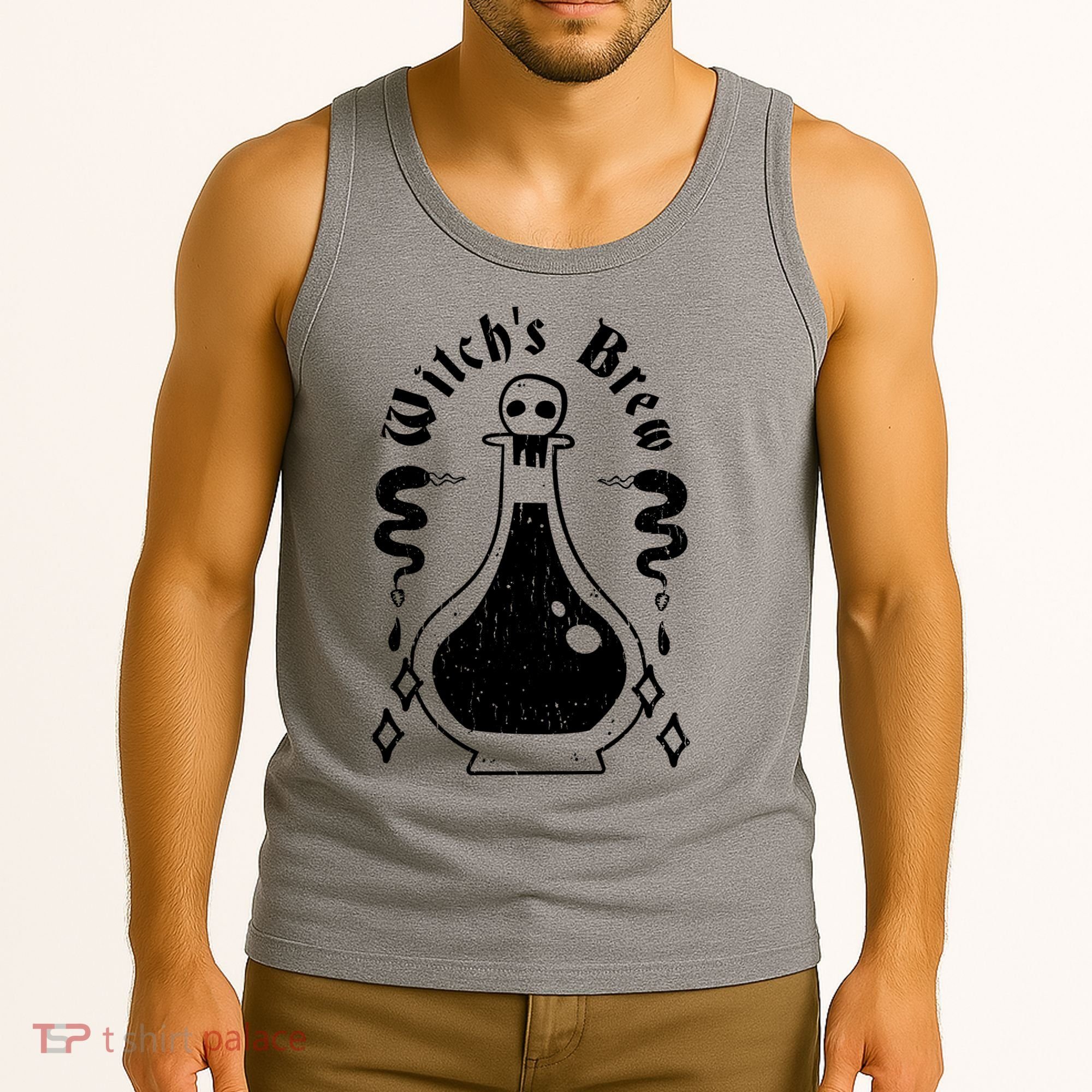 Witch's Brew Halloween Tank Top