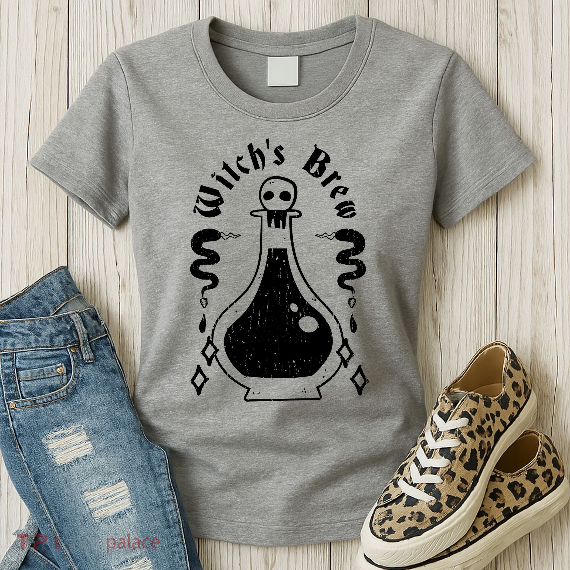 Witch's Brew Halloween Women's T-Shirt
