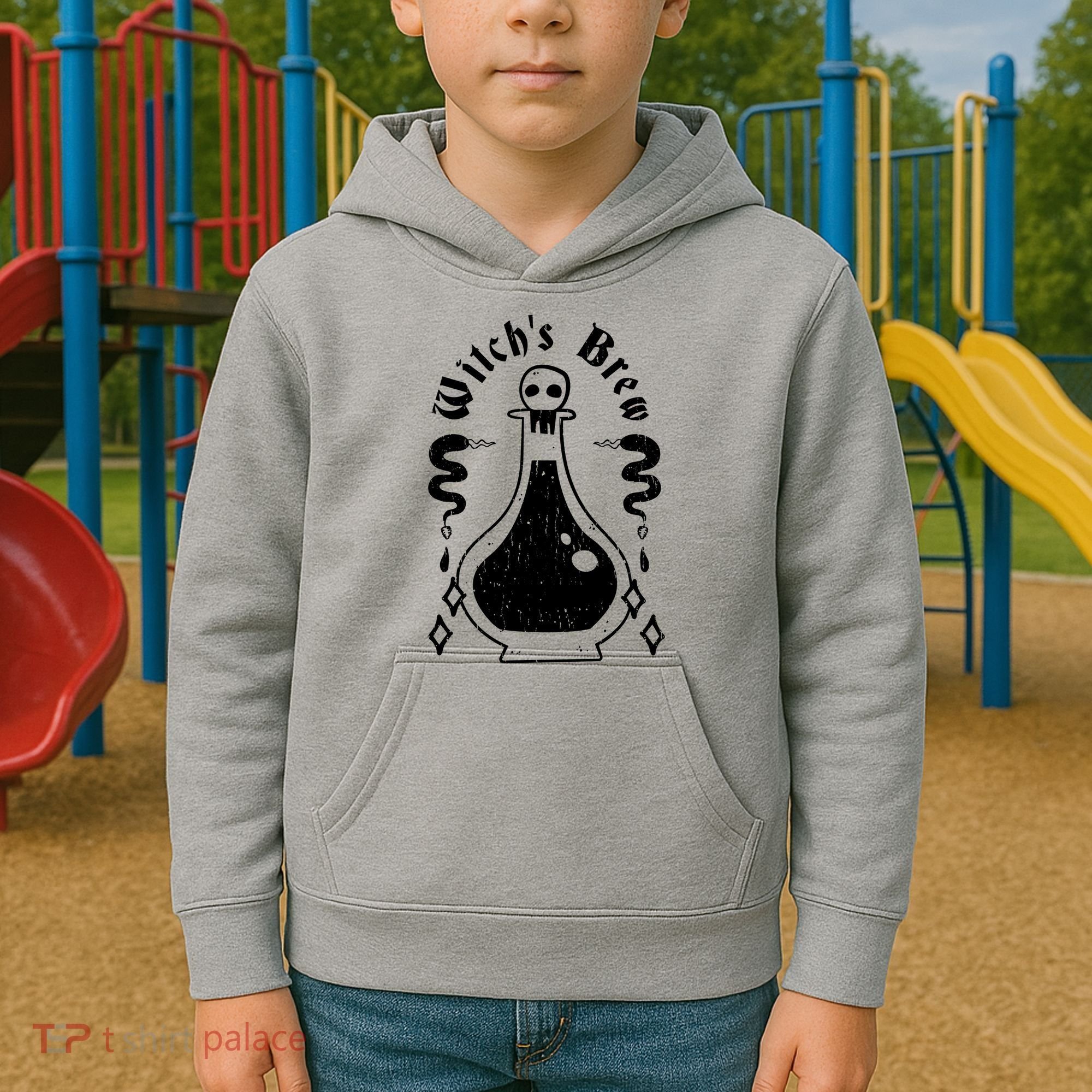 Witch's Brew Halloween Kids Hoodie