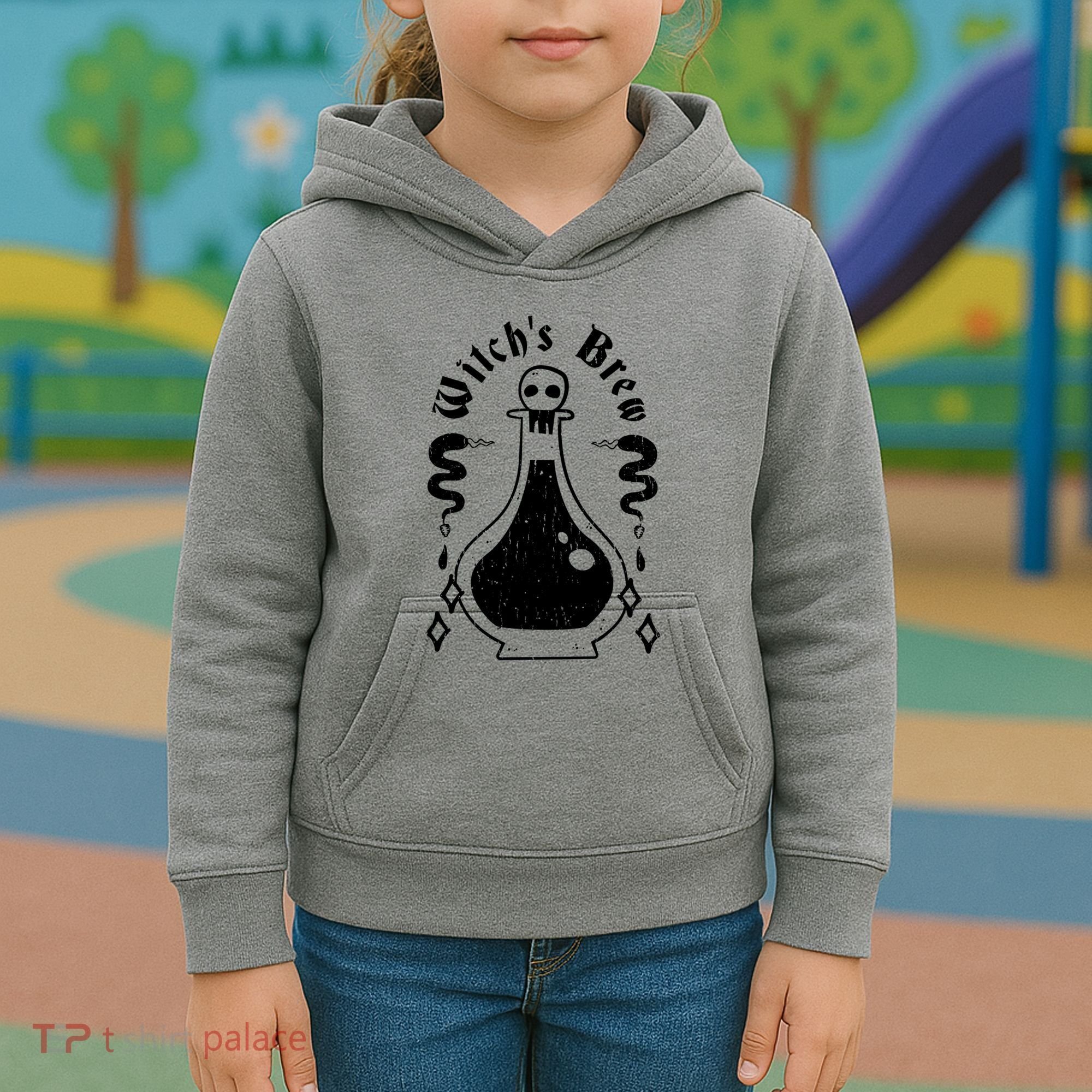 Witch's Brew Halloween Kids Hoodie