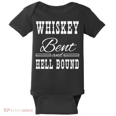 Whiskey Bent Hellbound Baby Bodysuit