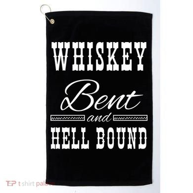 Whiskey Bent Hellbound Golf Towel