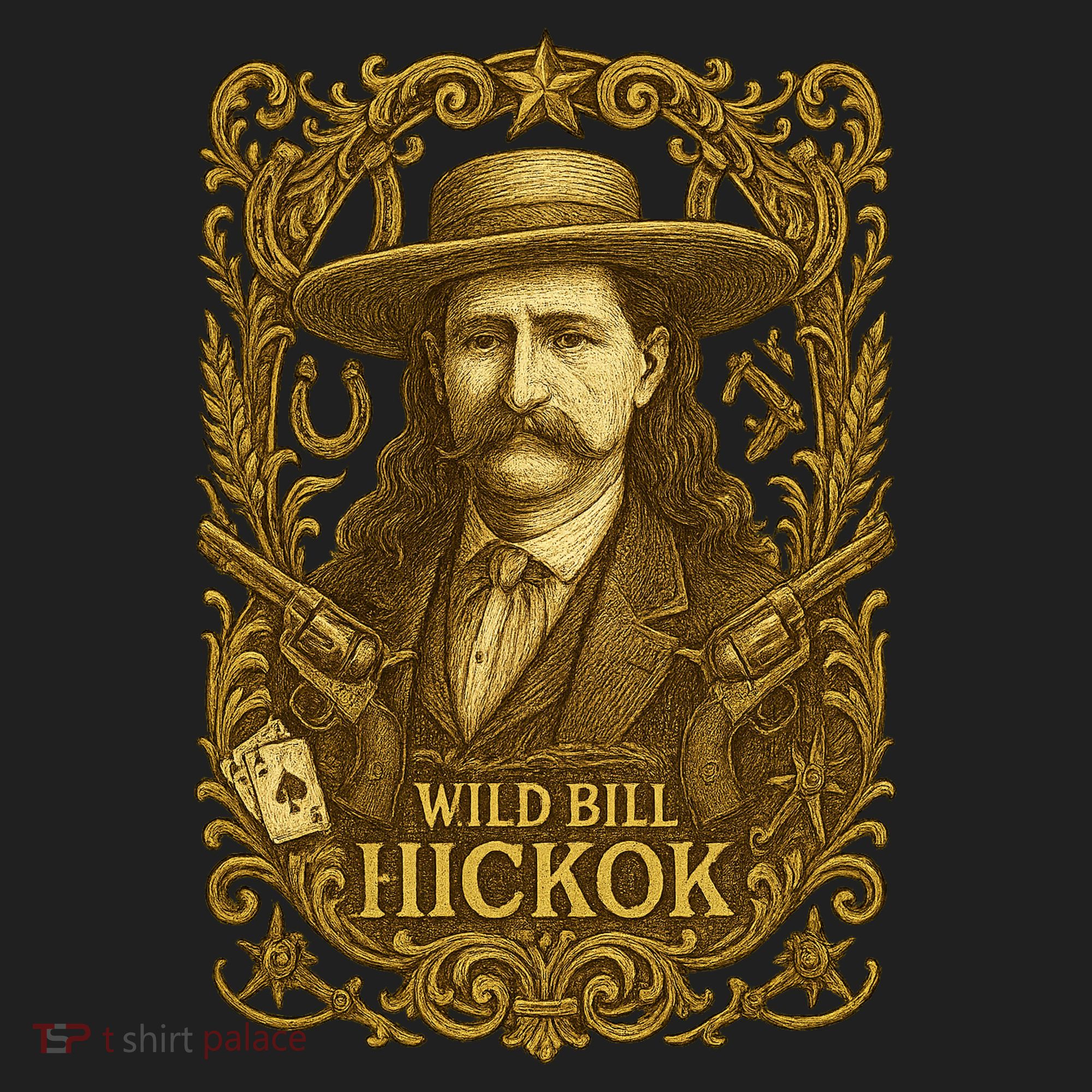 Wild Bill Hickok Crop Fleece Hoodie