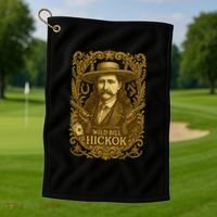 Wild Bill Hickok Golf Towel thumb 1