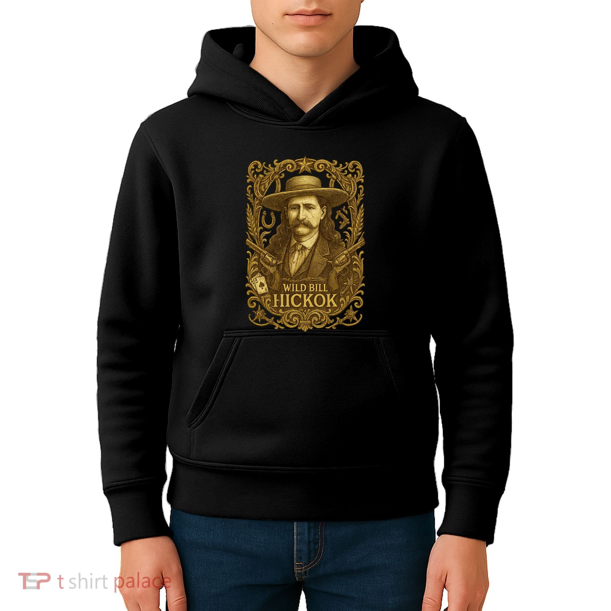Wild Bill Hickok Kids Hoodie