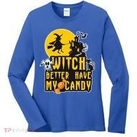 Witch Better Have My Candy Halloween Meaningful Gift Women's Long Sleeve Shirt thumb 0