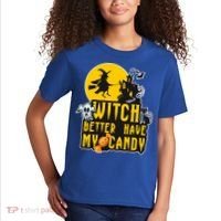 Witch Better Have My Candy Halloween Meaningful Gift Kids T-Shirt thumb 2