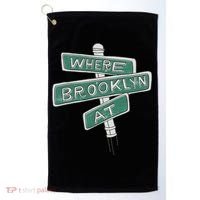 Where Brooklyn Is Golf Towel thumb 0