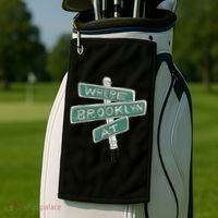Where Brooklyn Is Golf Towel thumb 2