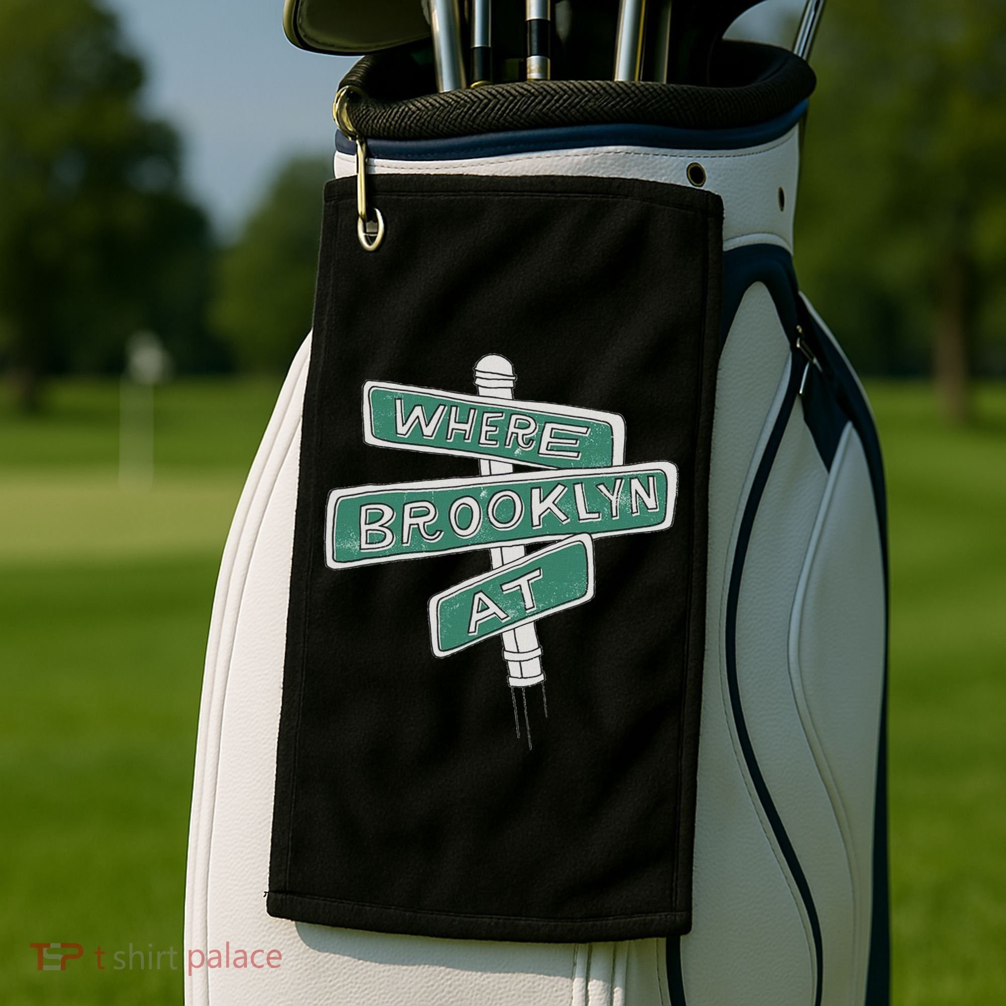 Where Brooklyn Is Golf Towel