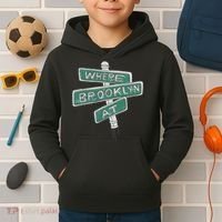 Where Brooklyn Is Kids Hoodie thumb 2