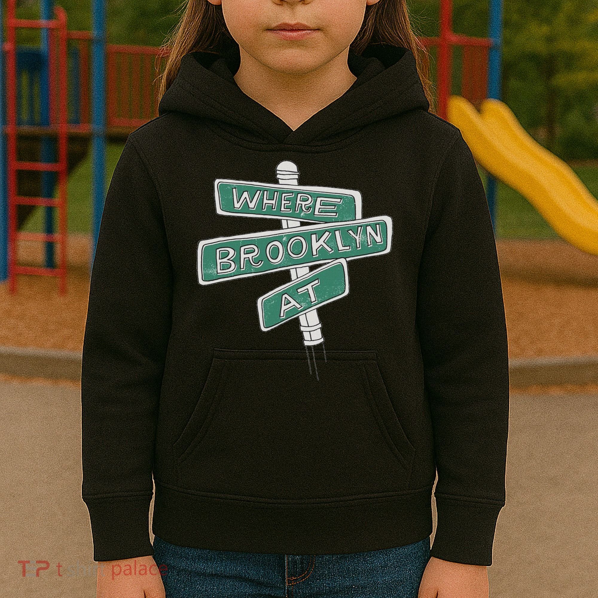 Where Brooklyn Is Kids Hoodie