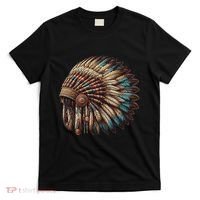 War Bonnet Indian Native American Chief T-Shirt thumb 0