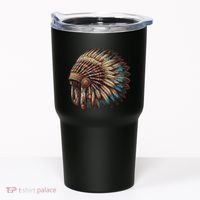 War Bonnet Indian Native American Chief Tumbler thumb 0