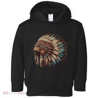War Bonnet Indian Native American Chief Toddler Hoodie thumb 0