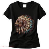 War Bonnet Indian Native American Chief Women's T-Shirt thumb 0