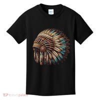 War Bonnet Indian Native American Chief Kids T-Shirt thumb 0