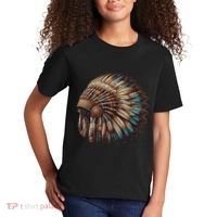War Bonnet Indian Native American Chief Kids T-Shirt thumb 2