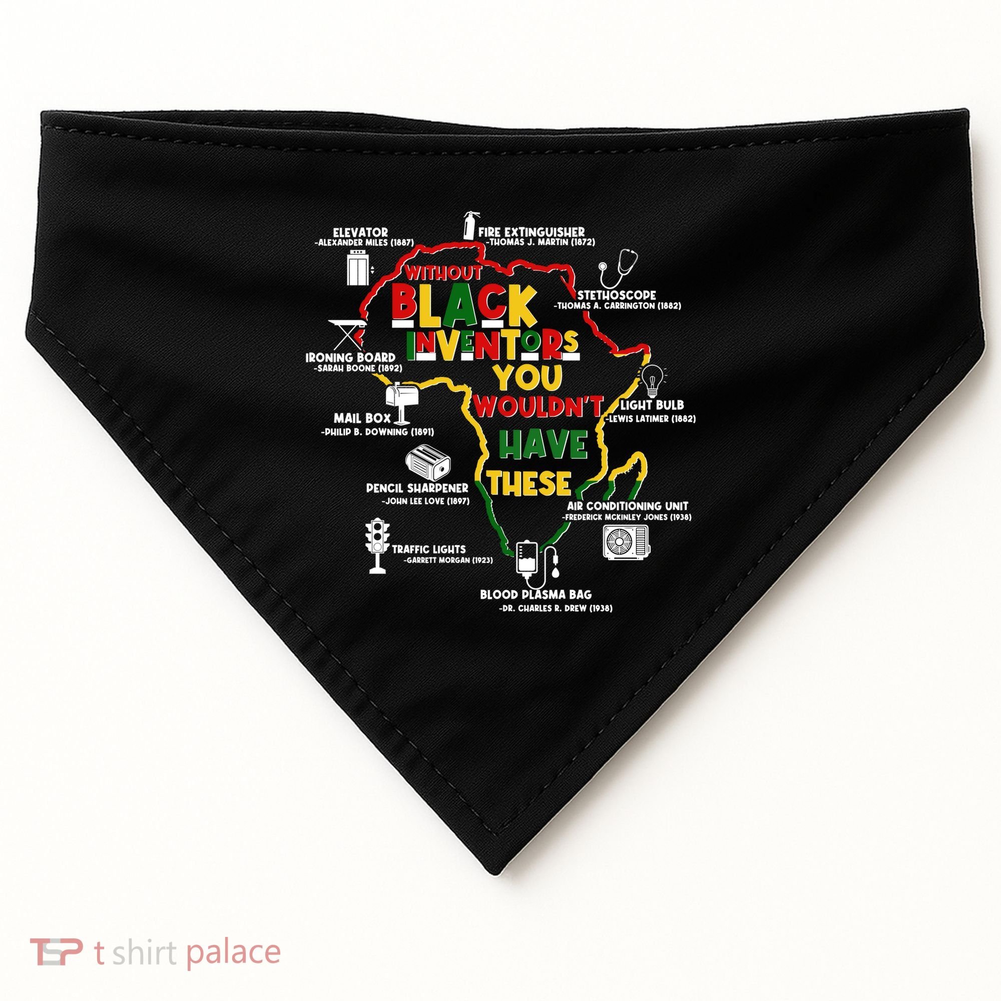 Without Black Inventors You Wouldnt Have These Important Inventions USA-Made Doggie Bandana