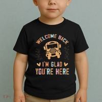 Welcome Back IM Glad YouRe Here Teacher Toddler T-Shirt thumb 2