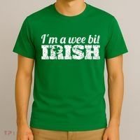 Wee Bit Irish Funny Irish Heritage St Paddys T-Shirt thumb 3