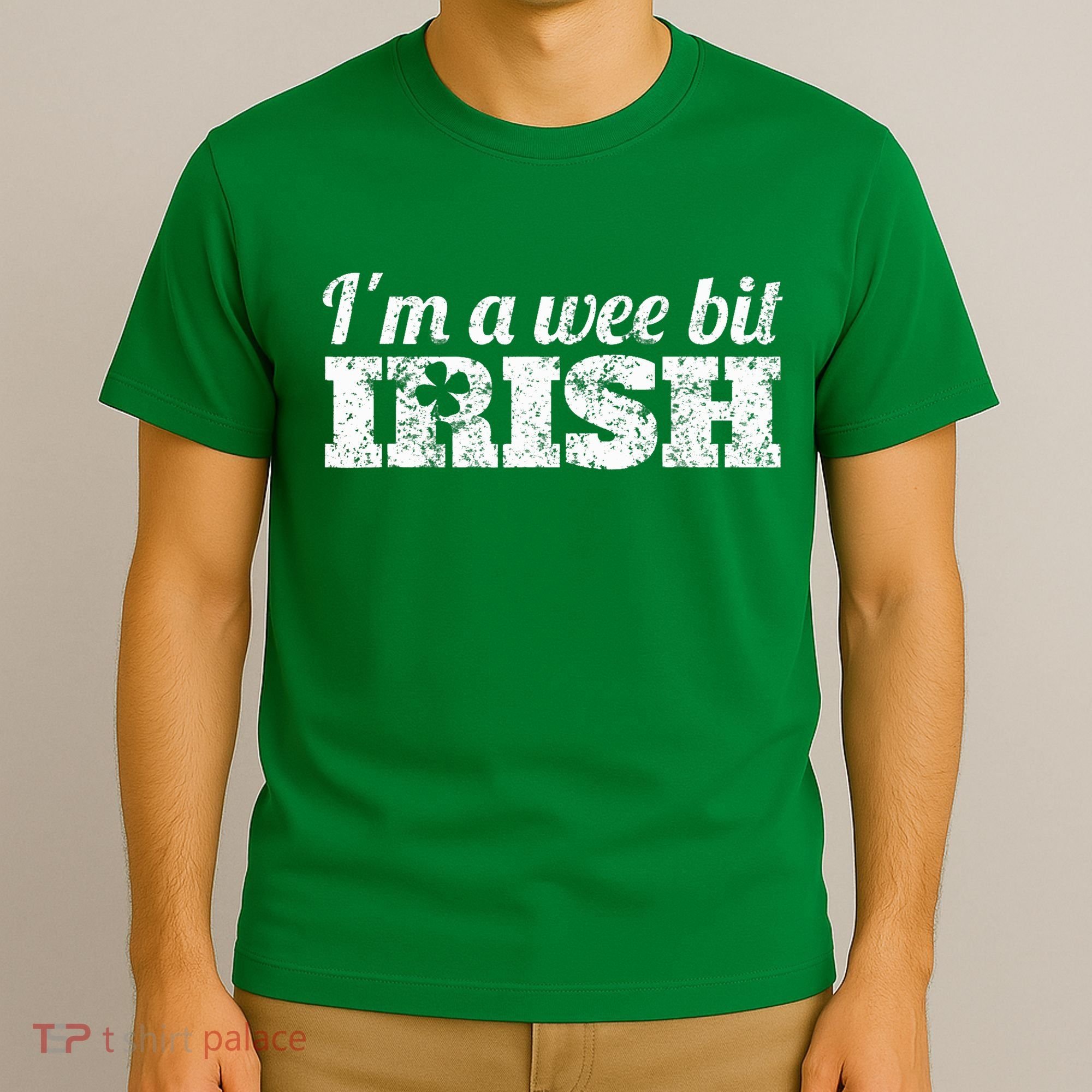 Wee Bit Irish Funny Irish Heritage St Paddys T-Shirt