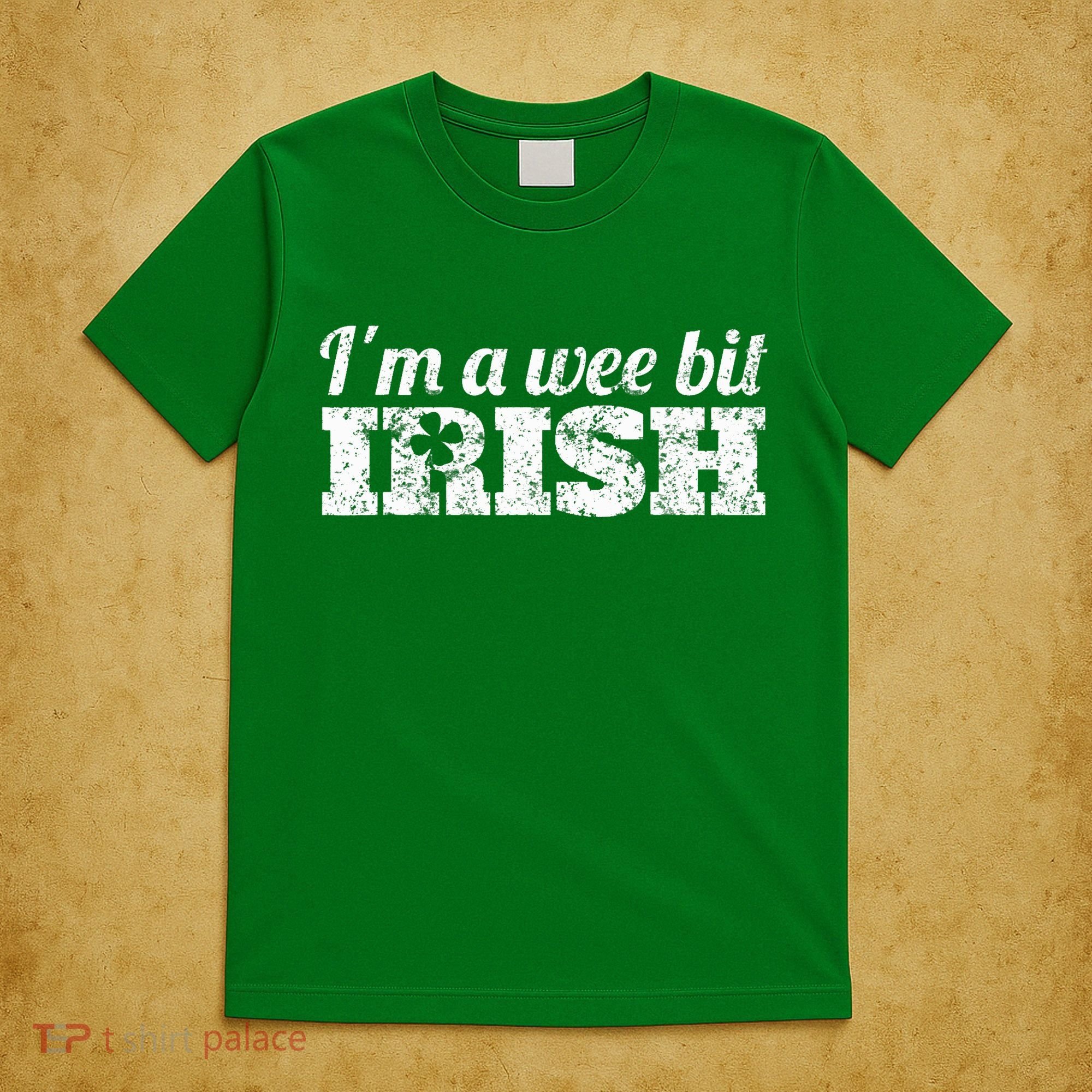Wee Bit Irish Funny Irish Heritage St Paddys T-Shirt