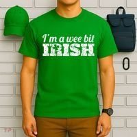 Wee Bit Irish Funny Irish Heritage St Paddys T-Shirt thumb 6