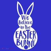 We Believe In The Easter Bunny Hoodie thumb 7