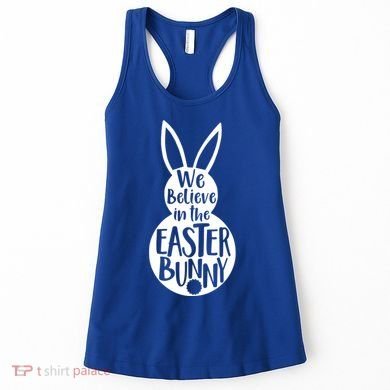 We Believe In The Easter Bunny Women's Tank Top