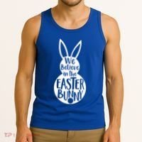 We Believe In The Easter Bunny Tank Top thumb 3