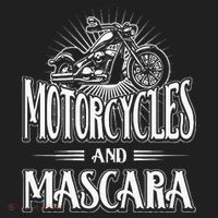 Womens Biker Lifestyle Quotes Motorcycles And Mascara Tumbler thumb 3