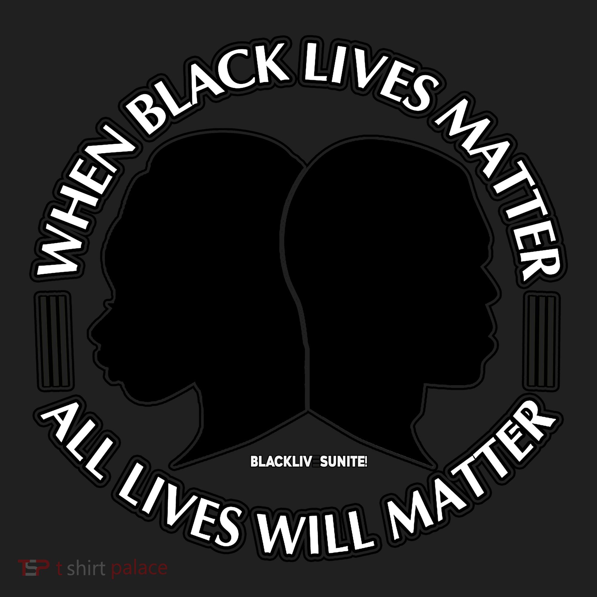 When Black Lives Matter All Lives Will Matter Women's Sweatshirt