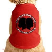When Black Lives Matter All Lives Will Matter Doggie Tank thumb 0