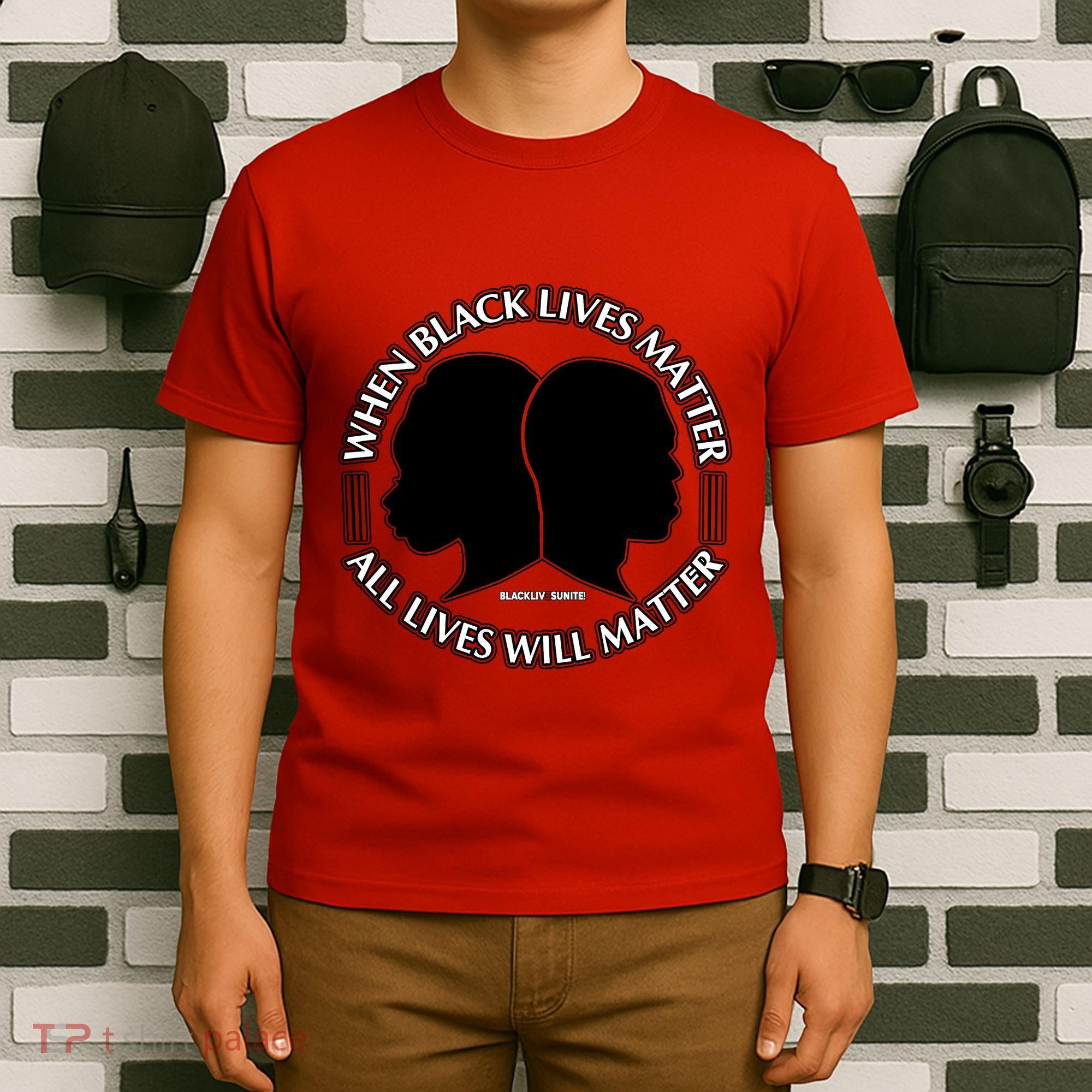 When Black Lives Matter All Lives Will Matter T-Shirt