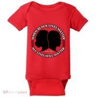 When Black Lives Matter All Lives Will Matter Baby Bodysuit thumb 0