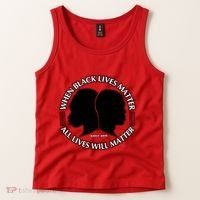 When Black Lives Matter All Lives Will Matter Tank Top thumb 2