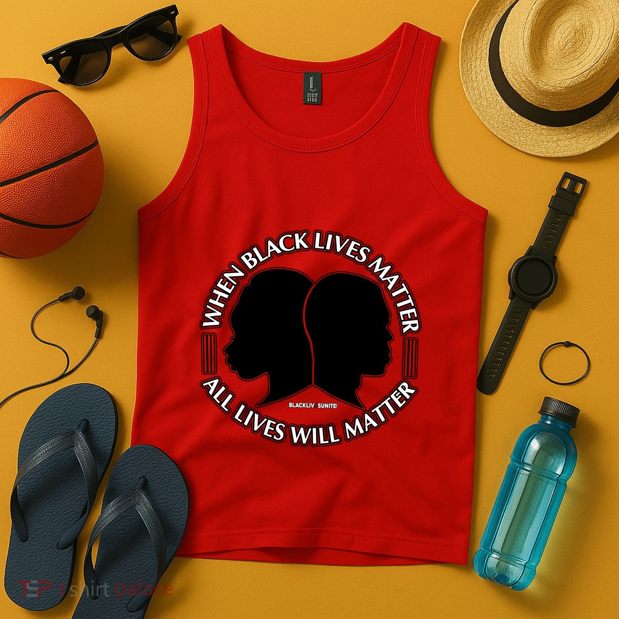 When Black Lives Matter All Lives Will Matter Tank Top