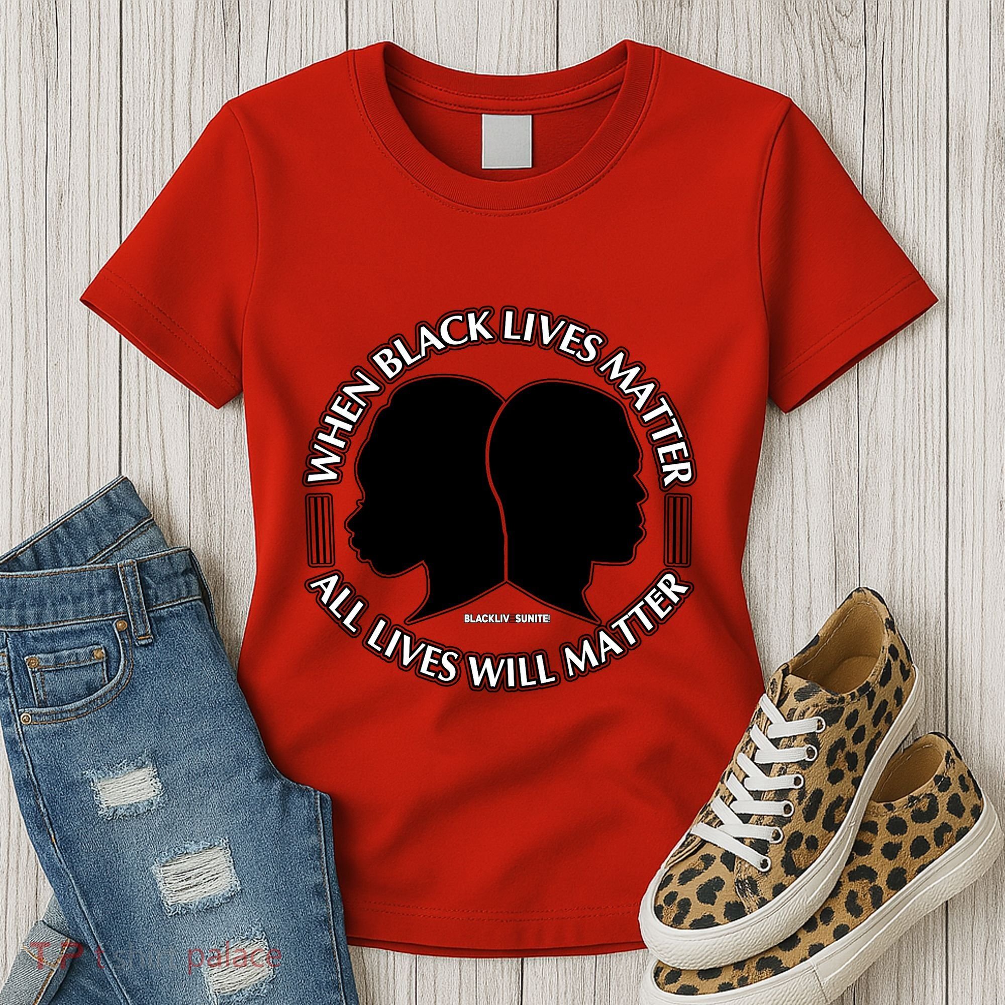 When Black Lives Matter All Lives Will Matter Women's T-Shirt