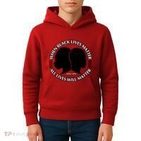 When Black Lives Matter All Lives Will Matter Kids Hoodie thumb 4