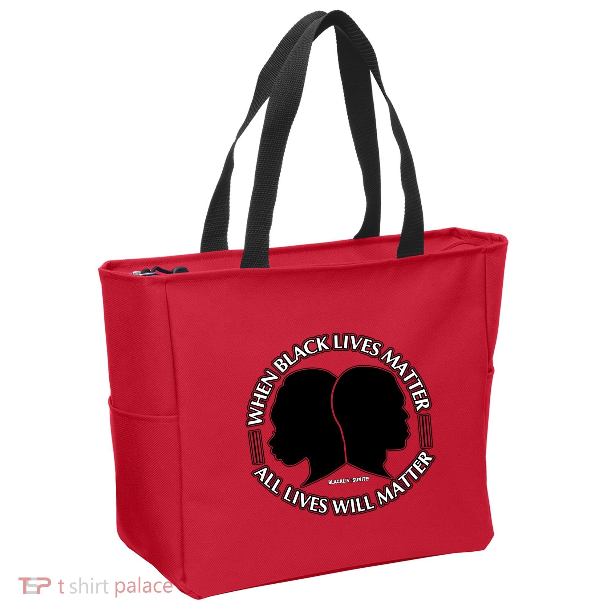 When Black Lives Matter All Lives Will Matter Tote Bag