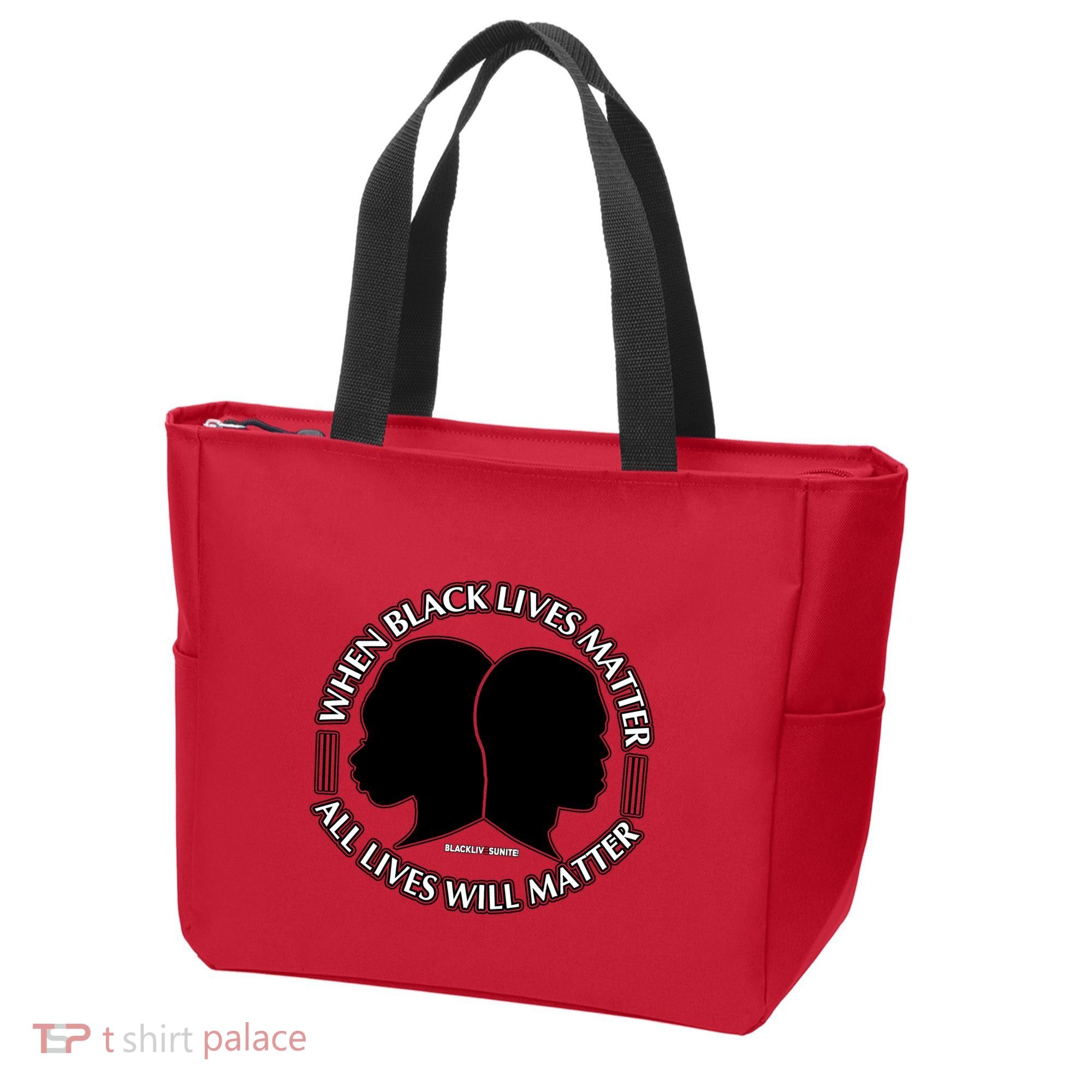 When Black Lives Matter All Lives Will Matter Tote Bag