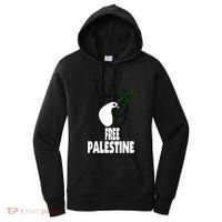West Bank Middle East Peace Dove Olive Branch Free Palestine Cool Gift Women's Hoodie thumb 0