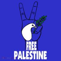 West Bank Middle East Peace Dove Olive Branch Free Palestine Cool Gift Mousepad thumb 1