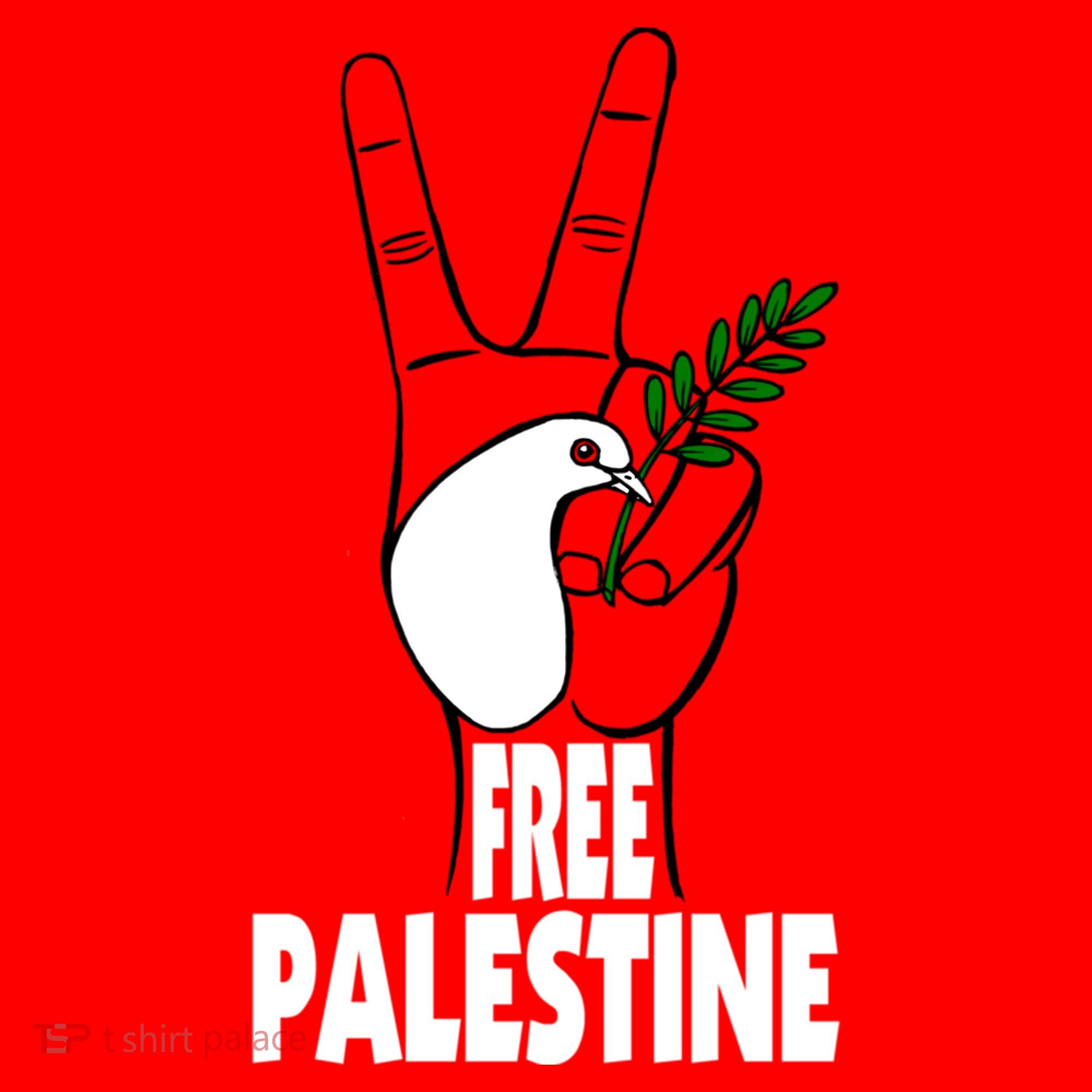 West Bank Middle East Peace Dove Olive Branch Free Palestine Cool Gift Santa Hat