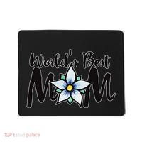 World's Best Mom Flower Mousepad thumb 0