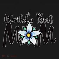 World's Best Mom Flower Visor thumb 3