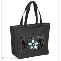World's Best Mom Flower Tote Bag thumb 2