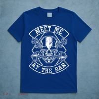 Weightlifting Bodybuilding Meet Me At The Bar Powerlifting Gift T-Shirt thumb 5