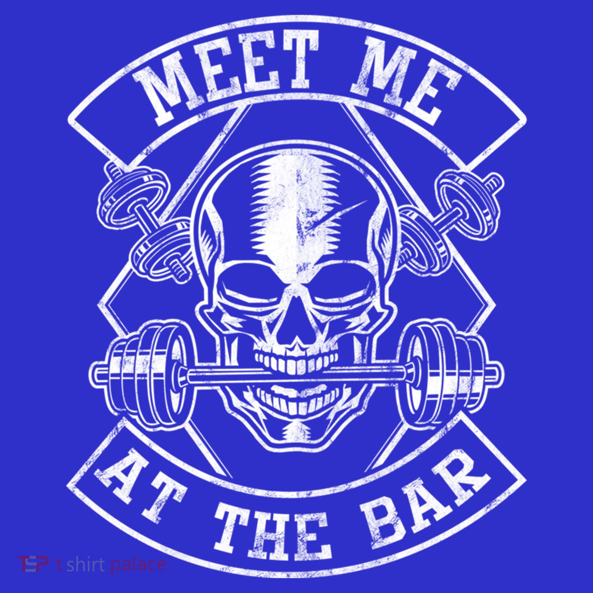 Weightlifting Bodybuilding Meet Me At The Bar Powerlifting Gift Baby Bodysuit
